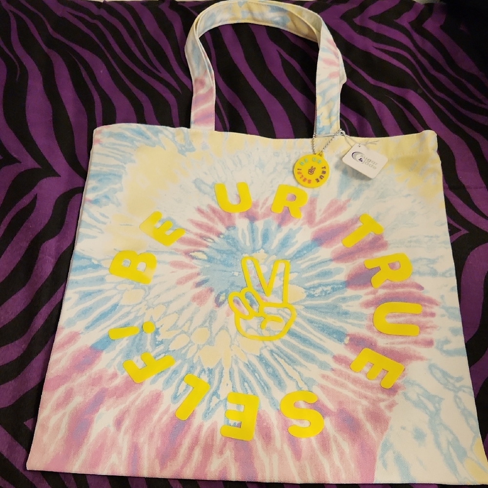 Tie Dye Canvas Tote